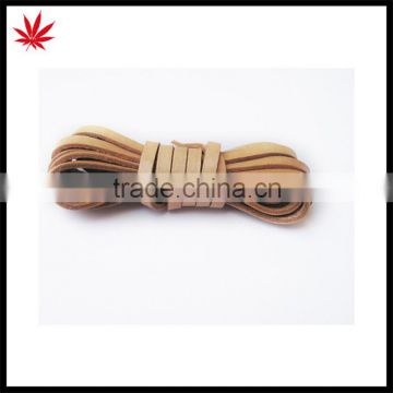 finish flat leather cord wholesale