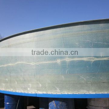 big round fiberglass fish tank