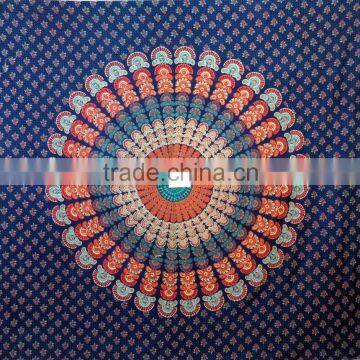 Tightly Loomed Fabric Home Decor Zodiac Horoscope Tapestry Exclusive Indian Mandala photo-5