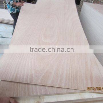 Trade Assurance mahogany wood veneer plywood door skin panel