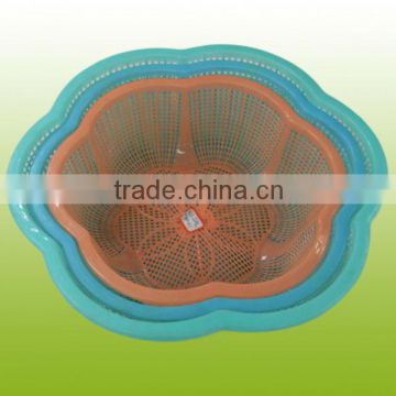 Plastic rice strainer