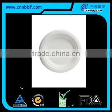 Sugarcane bagasse pulp disposable 7 9 10inch round plates