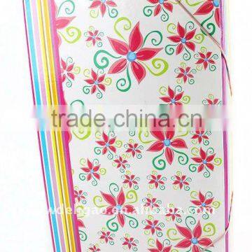 Fashional Color Art Paper Desktop File Box for Office Stationery Cardboard A4 or FC Size