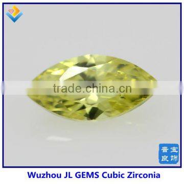 2014 Best Sell Peridot Salad Marquise Shape CZ ,CZ Stone Cutting Machine