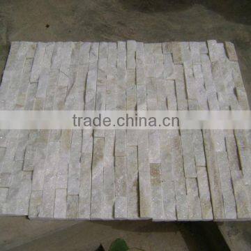 white quartz ledge stone