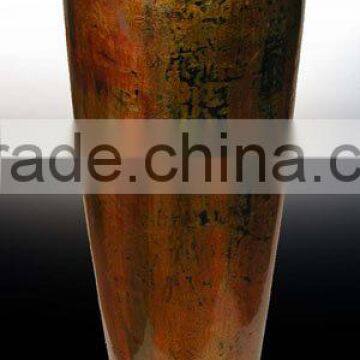 Vietnam shiny silver lacquer vase