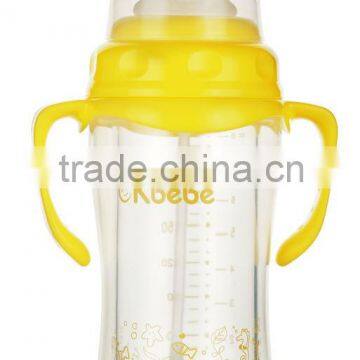 double-deck Glass Feeding Bottle