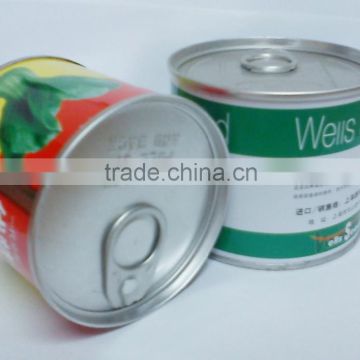 0.21-0.23 mm Thickness tinplate, round shape cookie packaging tin box,tinplate jar