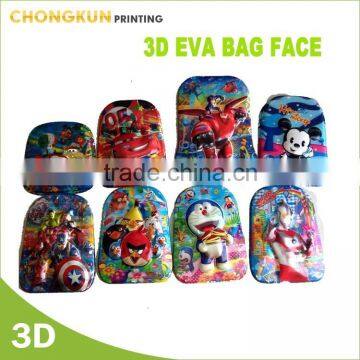 3D Lenticular children bag label