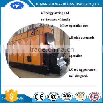 2T Steam Capacity Automatic Feeding Biomass Fried Steam Boiler