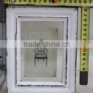 Rustic Decorative Chair Image Picture Frame Wall photo-4