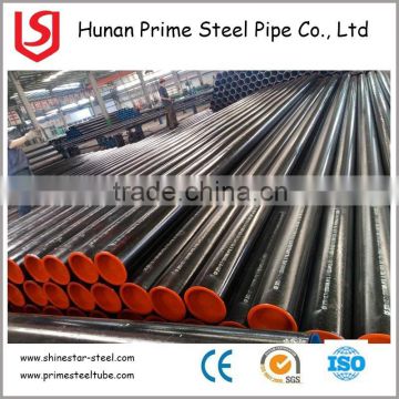 Mild Steel Black ASTM API 5L ERW Steel Tube/pipe