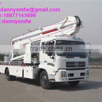 DongFeng 3 Knuckle arm 22 meter High-altitude Operation Truck aerial working platform