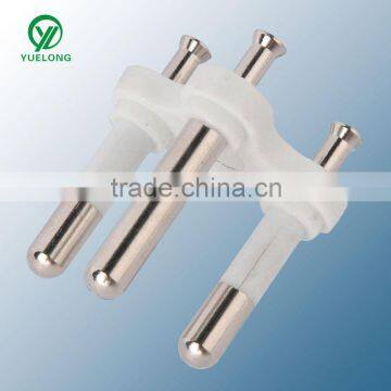 XY-A-016 three pins Thailand plug insert with ROHS