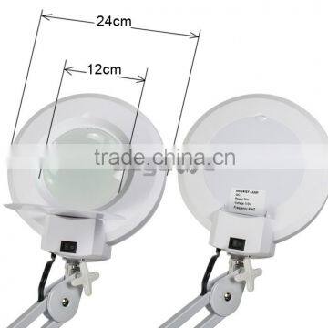 5X Magnifying Lamp Rolling Floor Stand Adjustablemini Facial Steamer With Ozone Quality Choice photo-3