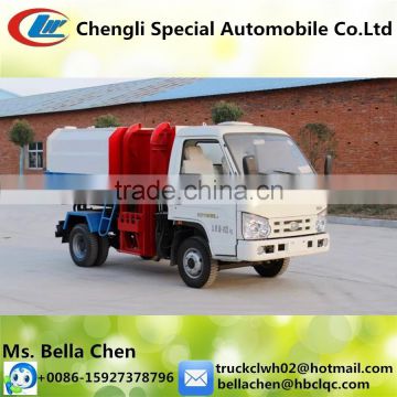 FORLAND cheap price rubbish truck, power wheel garbage truck