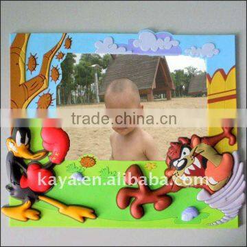 3D embossed cartoon plastic Photo Frame