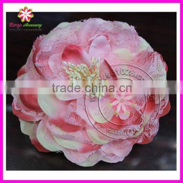 Large lace peony flower