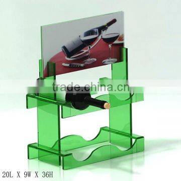 Durable and Elegant Modern Acrylic Wine Display Rack,modern Acrylic Display Rack photo-3
