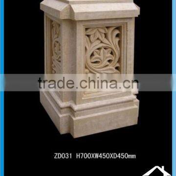 Garden decoration pedestal columns