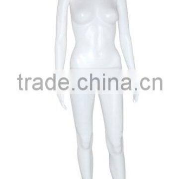 Fashion Headless Standing Skin Or Glossy Color Model Female Mannequin For Window Display photo-4
