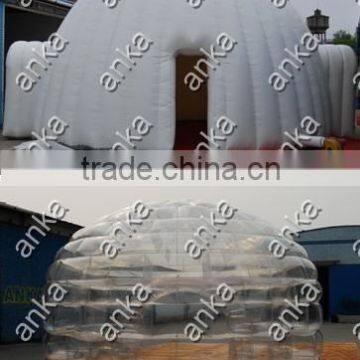 Clear tent/inflatable bubble tent for camping
