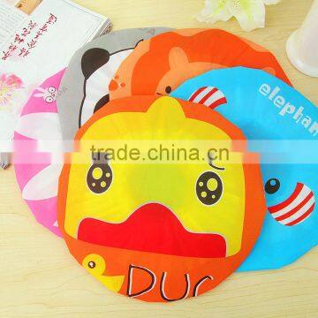 Q030 Wholesale Korea Lovely Home Cartoon Animal Bathing Cap Waterproof Shower Cap photo-2