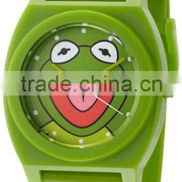 Fashion Cute Animal Frog Plastic Kids Watches