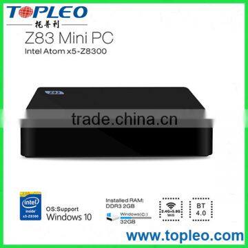 2016 New Arrival 2G 32GB Intel Z8300 internet tv box windows 64 Bit