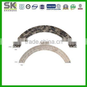 PVC Marble Profile Door and Window Round Frame