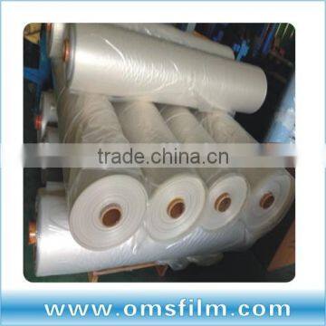 Extra thickness plastic film roll