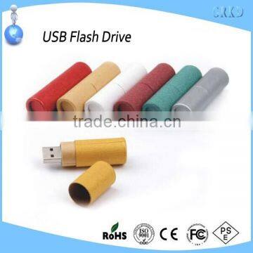 Recycled paper usb flash drive with custom logo/ popular USB flash drive