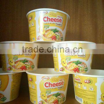 insulated double wall high quality eco disposable hot soup deep paper bowl