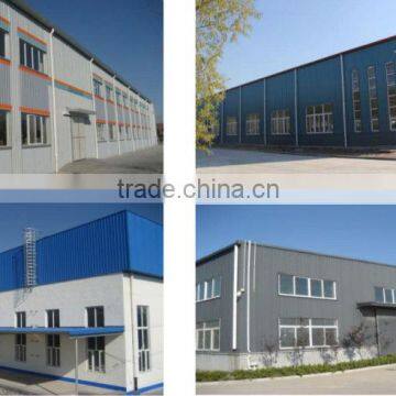 Prefabricated steel warehouse