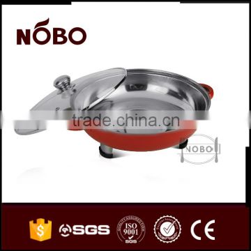 Removable steel leg dish chafing with oval shape