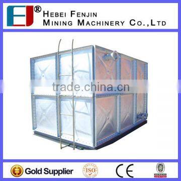 Farm Irrigation Used Pressed Steel Sectional Water Tank With Hot Dip Galvanized Accessories