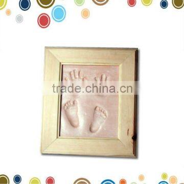 New born baby casting kit handprint baby clay frame kit