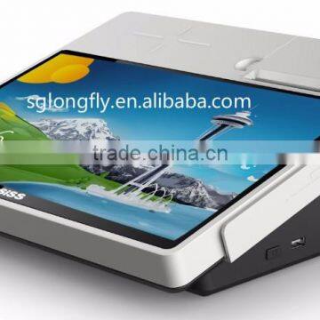 all in one solution POS with RFID,-IC card internal -Magnetic card -3G 58mm thermal printer