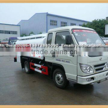 China factory small forland oil tanker truck capacity 5000l