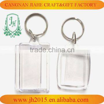 T-shirt Shaped Plastic Type Custom Printed Acrylic Keychains Key Ring photo-2