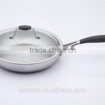 Charms Induction Bottom Stainless Steel No Oil Induction Pan photo-6