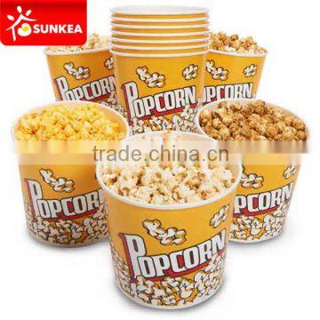 Generic printed cinema using popcorn bucket