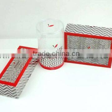 manufacturer of custom pet clear plastic chocolate box with lid