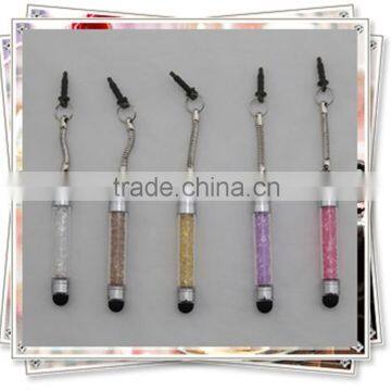 TCR- 0903 Crystal Touh Pen for Smartphone , Small Crystal Gift Pen photo-3