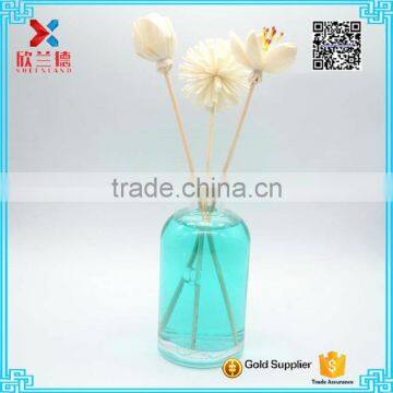 New fancy home hotel use small 150ml wholesale vase clear glass flower glass