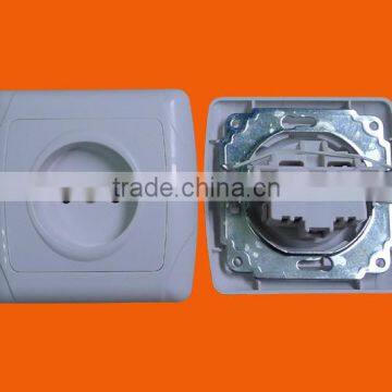 European style flush mounting wall socket outlet (F3009)