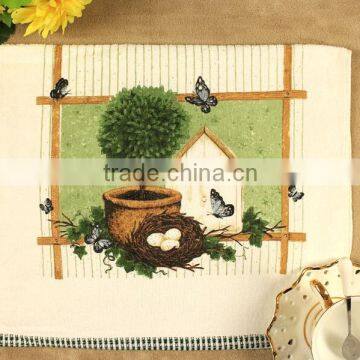 Wholesale Custom Design Microfiber Printed Kitchen Tea Towel photo-6