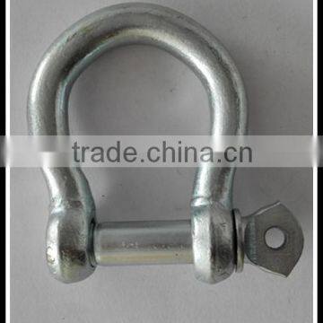 alloy steel large bow anchor shackle