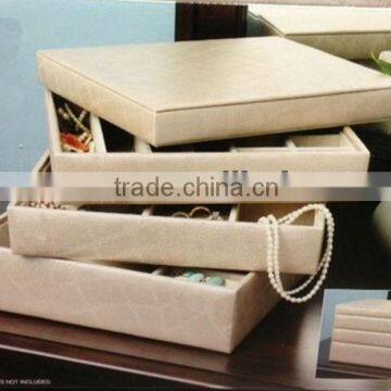 Stackable 4pc Jewelry Box Tray jewelry tray