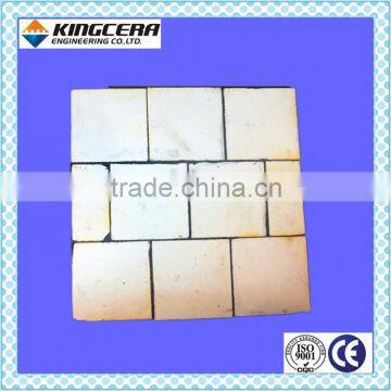 Mining chute alumina ceramic wear liner(302*302*63mm)